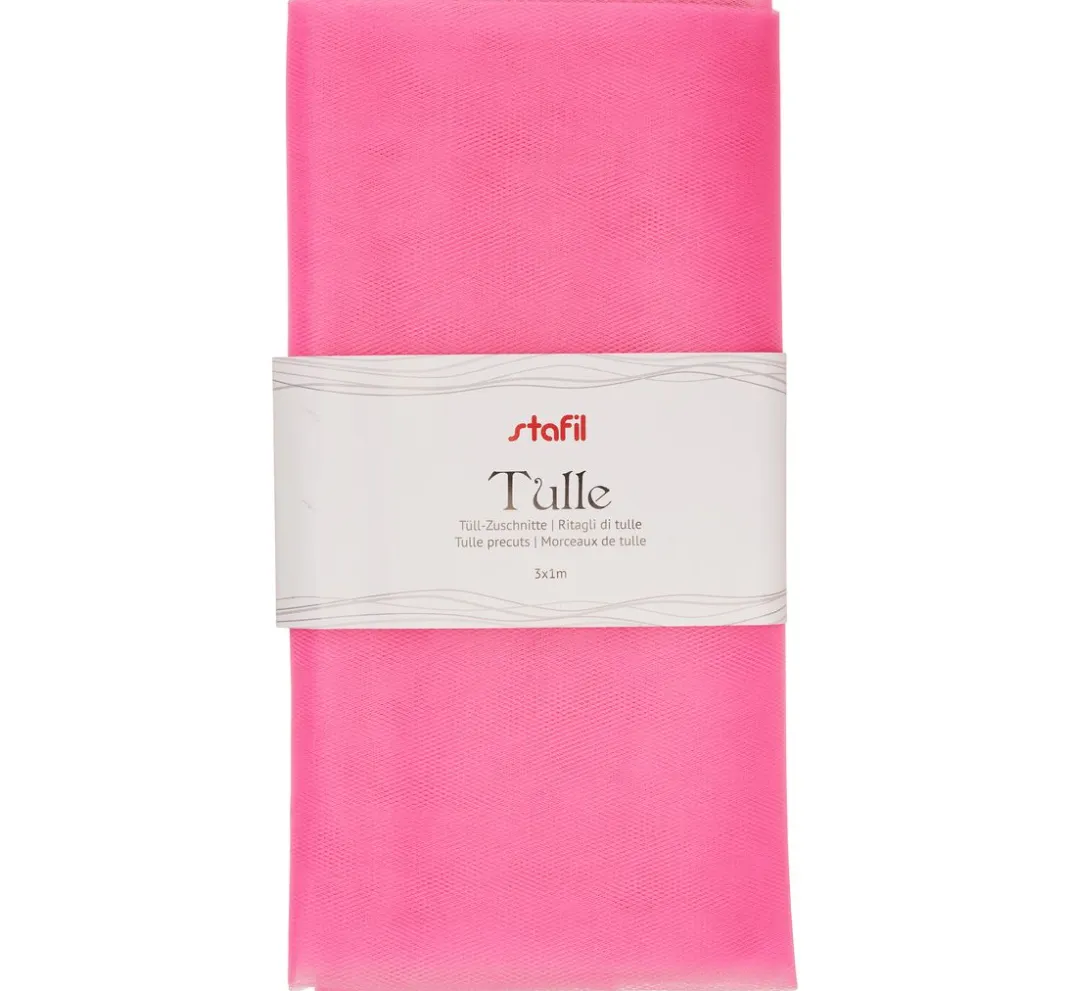 stafil Stoff Zum Basteln|Spezialstoffe>Tüll-Zuschnitt, 3 Meter
