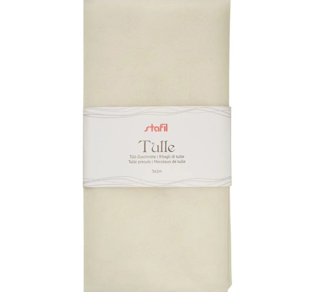 stafil Stoff Zum Basteln|Spezialstoffe>Tüll-Zuschnitt, 3 Meter