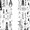 Rayher Weitere Bastelfolie|Kerzen Gestalten>Transferfolie "Leuchtturm, Fische & Co"