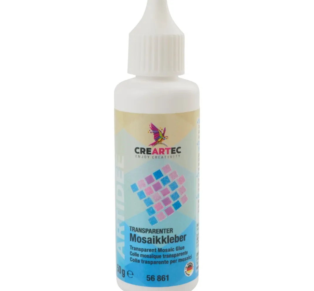 CREARTEC Mosaik Basteln|Klebstoffe>Transparenter Mosaikkleber