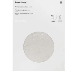 Rico Design Transparentpapier>Transparentpapier "Punkte"