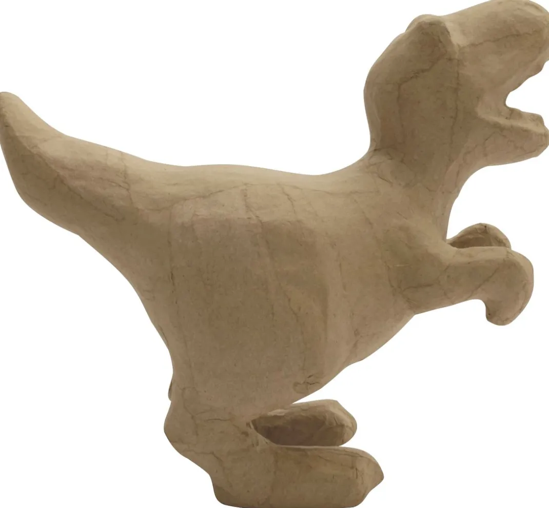Kinder décopatch Holz|Décopatch>Tyrannosaurus, Pappmaché