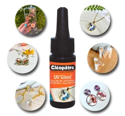 Cléopâtre Schmuck Gießen|Modelliermassen>UV-Gießharz " Resin UV'Glass"