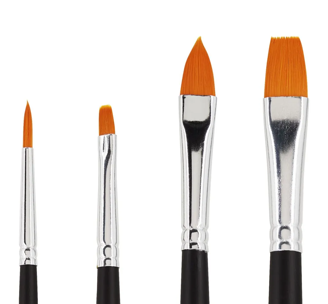 VBS Malen & Zeichnen|Pinsel>Acryl Pinsel, 4er-Set