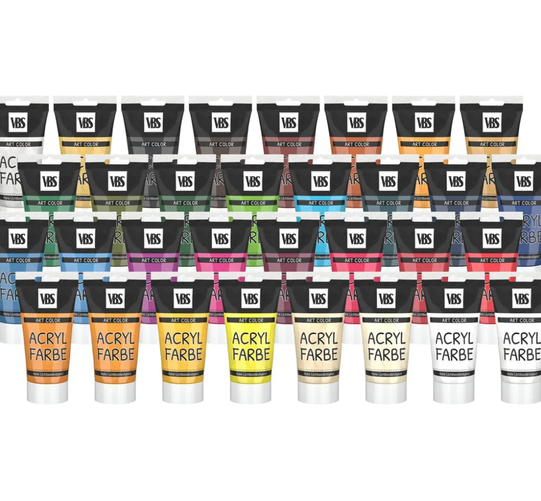 VBS Pouring|Künstlerfarbe>Acrylfarbe, 75 ml