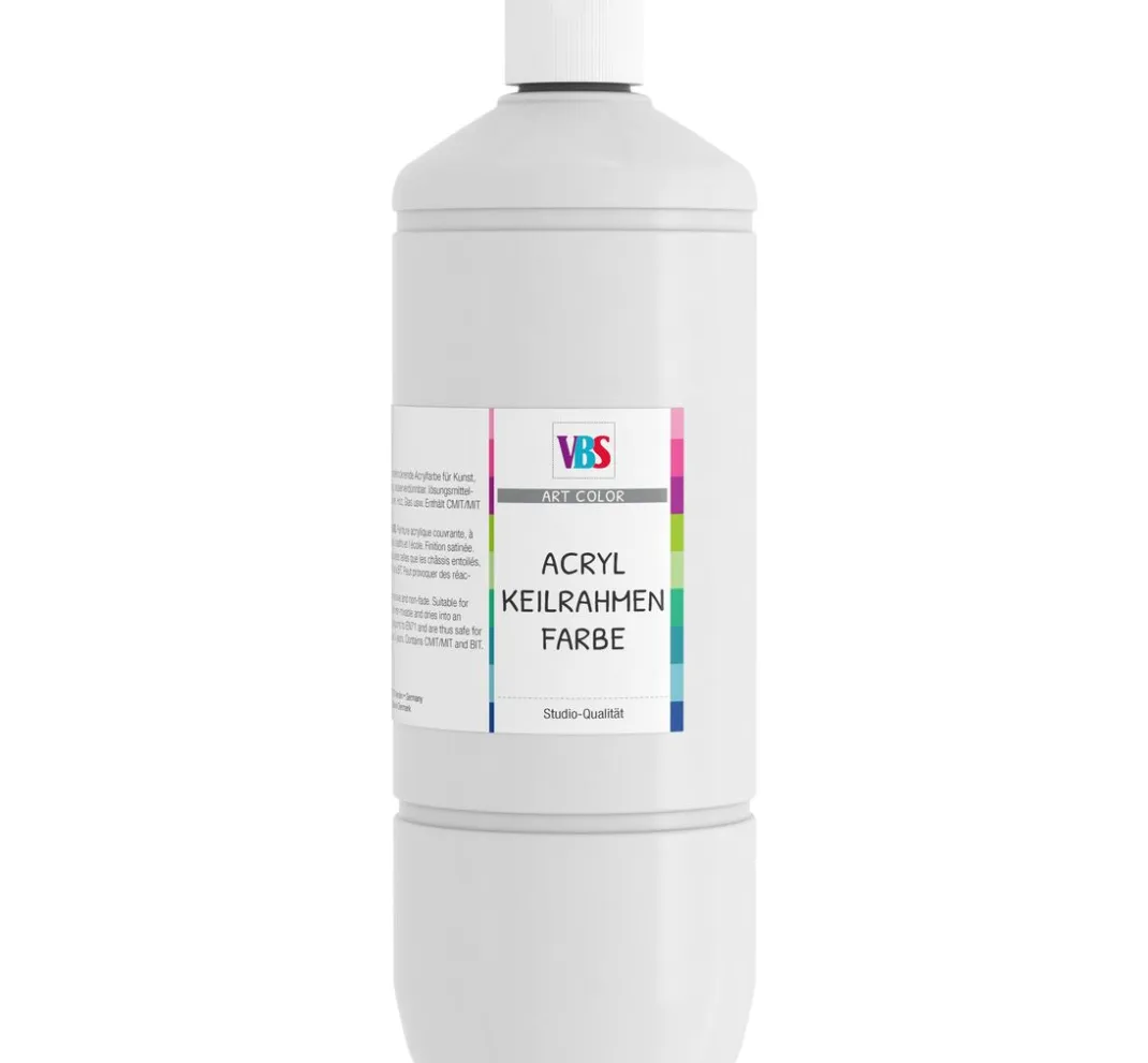 VBS Künstlerfarbe>Acryl-Keilrahmenfarbe, 1000 ml