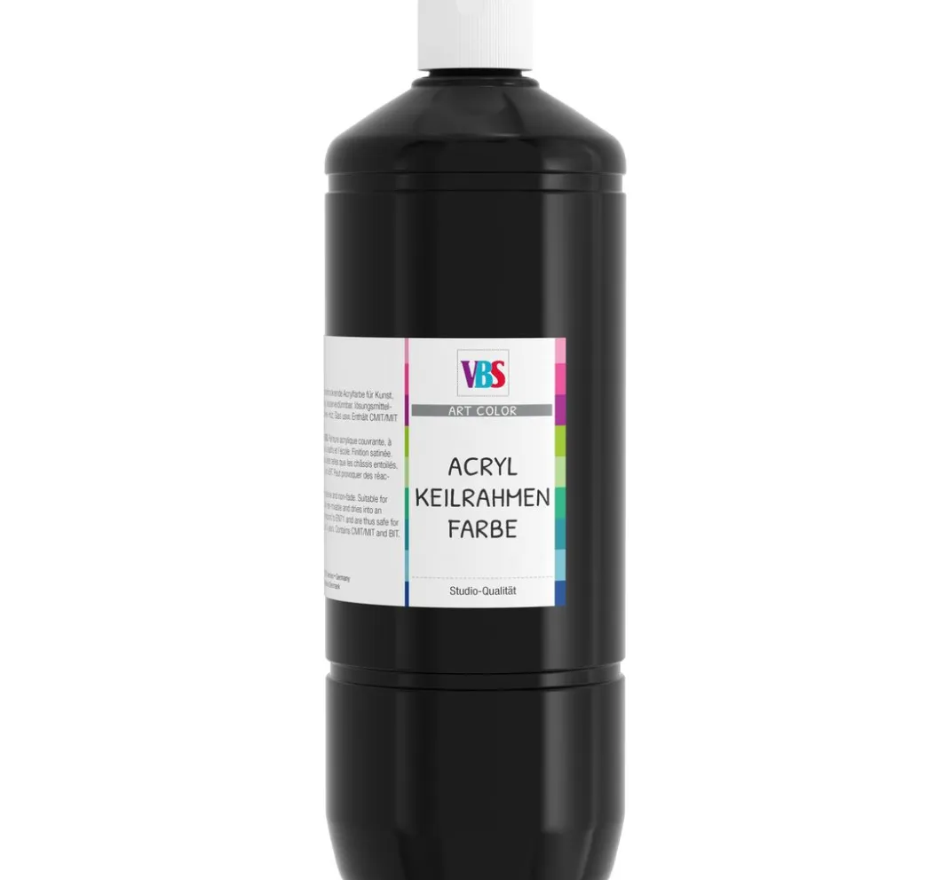 VBS Künstlerfarbe>Acryl-Keilrahmenfarbe, 1000 ml