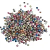 Kinder VBS XXL Perlen|Perlenmix>VBS Acrylperlen "Bunt-Opak Marmoriert", Ø 8 mm, 200 g