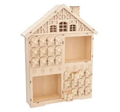 VBS Adventskalender|Serviettentechnik>Adventskalender "Haus"