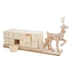 VBS Adventskalender|Serviettentechnik>Adventskalender "Rentier mit Schlitten"