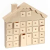 VBS Adventskalender|Serviettentechnik>Adventskalender "Weihnachtshaus"