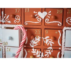 VBS Adventskalender|Serviettentechnik>Adventskalender "Weihnachtshaus"