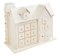 VBS Adventskalender|Holz, Mdf & Pappmaché>Adventskalender-Haus "Villa Ruprecht"