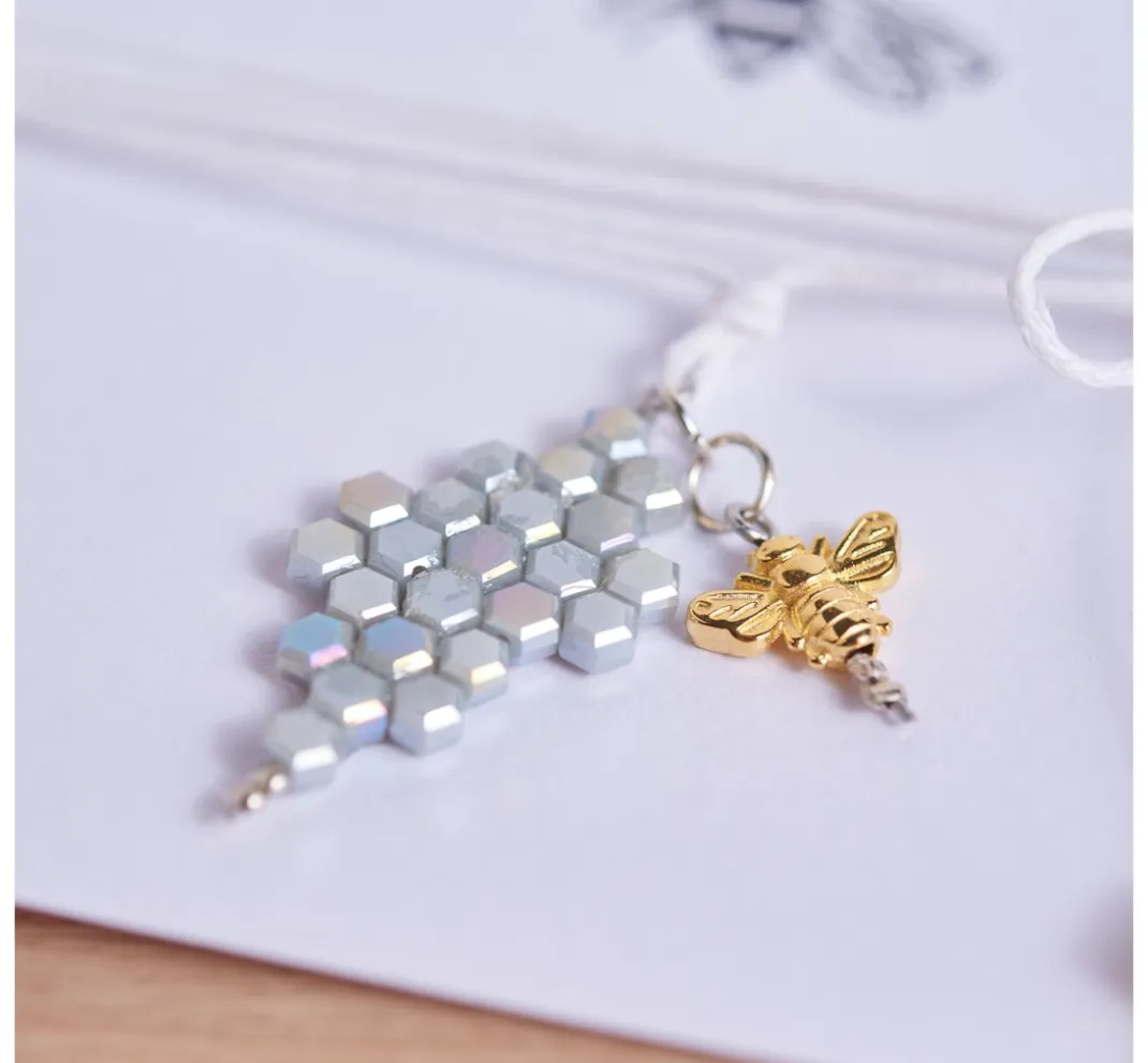 PRACHT Metallperlen|Anhänger & Charms>VBS Anhänger "Bee & Flower"