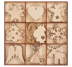 VBS Anhänger|Holz, Mdf & Pappmaché>Anhänger "Heartfelt" in Holzbox