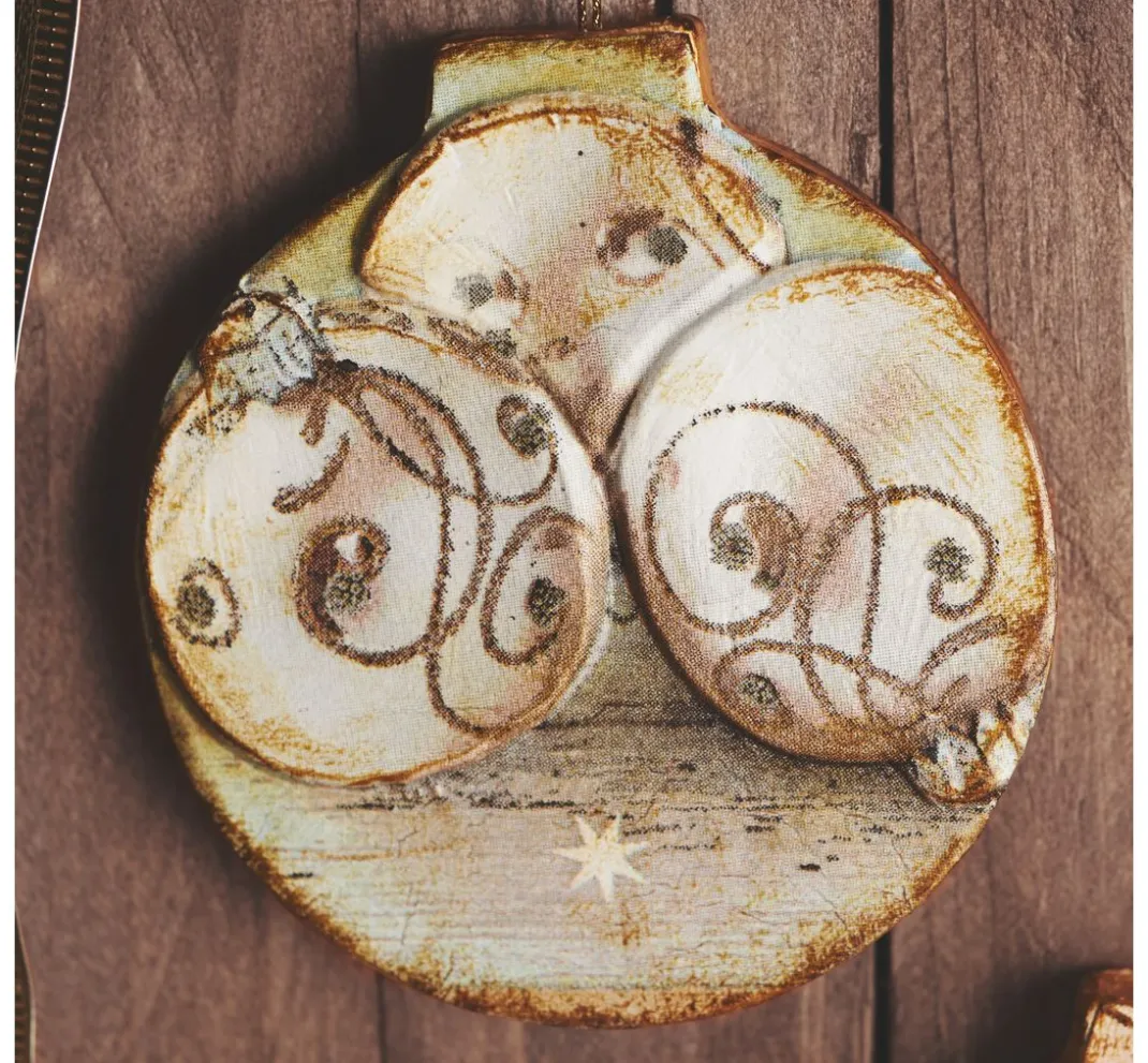 VBS Décopatch|Anhänger>Anhänger "Weihnachtskugeln", flach