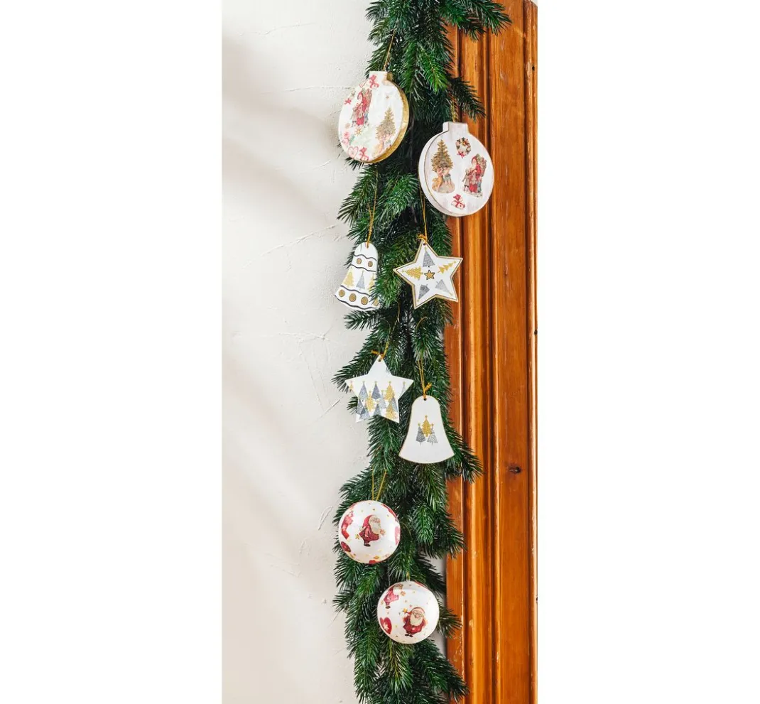VBS Décopatch|Anhänger>Anhänger "Weihnachtskugeln", flach