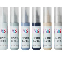 Kinder VBS Bastelfarbe|Farbsets>Bastelfarben-Set "Blue Nature"