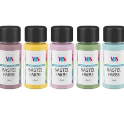 VBS Farbsets|Bastelfarbe>Bastelfarben-Set "Pastel poetry"