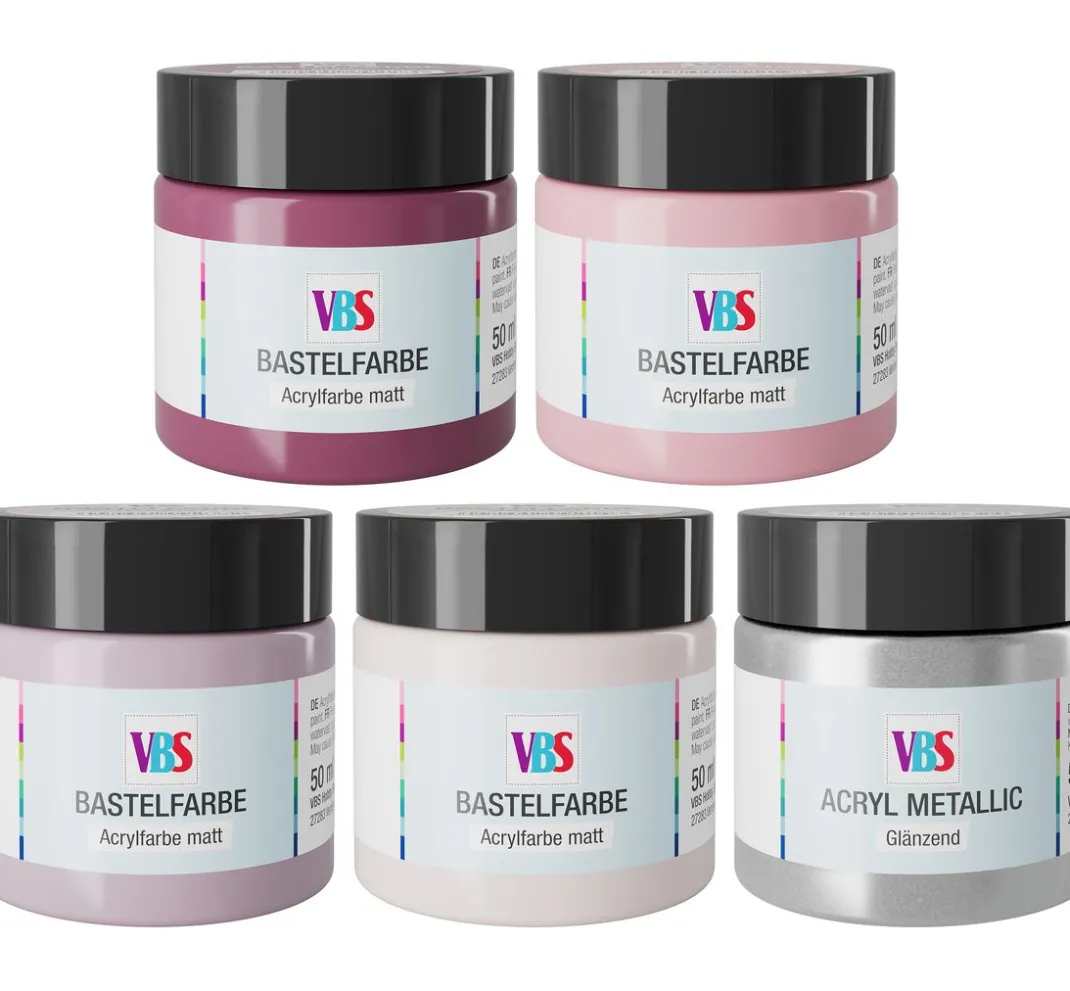 Kinder VBS Bastelfarbe|Farbsets>Bastelfarben-Set "Polarlichter"