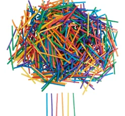 VBS XXL Bastelzubehör|Holz, Mdf & Pappmaché>VBS Bastelhölzer "Bunt", 500 Stück