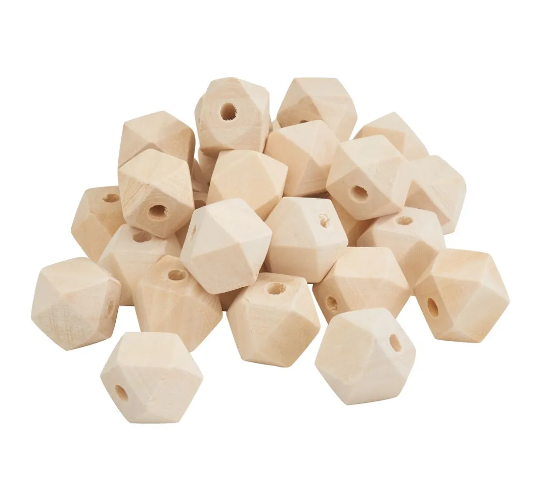 Kinder VBS Perlen|Holz>Bastel-Holzperlen