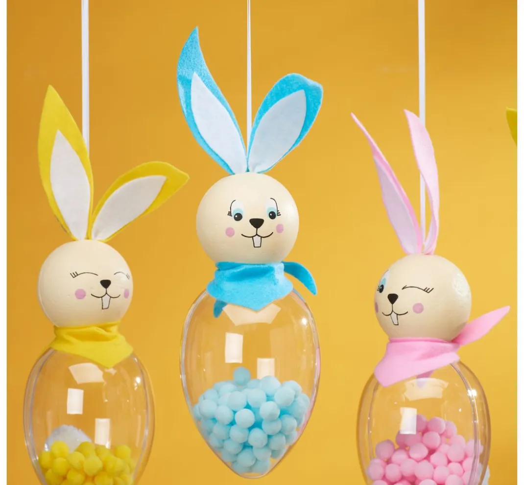 Kinder VBS Deko-Bastelsets|Weitere Geschenkideen Für Kinder>Bastelset Acryleier Hasen