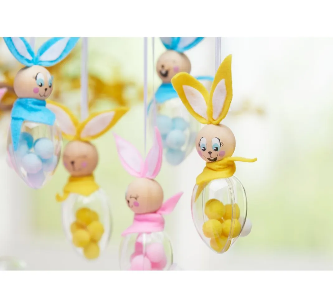 Kinder VBS Deko-Bastelsets|Weitere Geschenkideen Für Kinder>Bastelset Acryleier Hasen