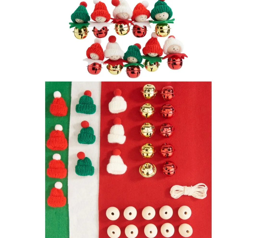 Kinder VBS Weitere Geschenkideen Für Kinder|Deko-Bastelsets>Bastelset "Anhänger Weihnachtskinder"