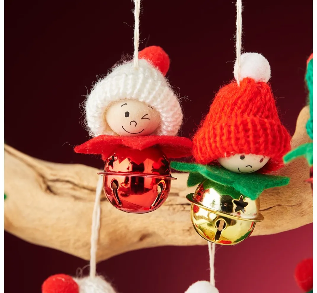 Kinder VBS Weitere Geschenkideen Für Kinder|Deko-Bastelsets>Bastelset "Anhänger Weihnachtskinder"