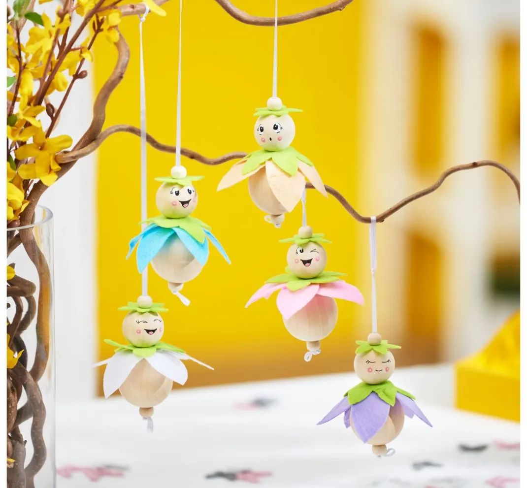 Kinder VBS Weitere Geschenkideen Für Kinder|Deko-Bastelsets>Bastelset "Blütenfeen"