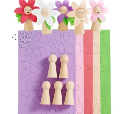 Kinder VBS Deko-Bastelsets|Weitere Geschenkideen Für Kinder>Bastelset "Frühlings-Blümchen"