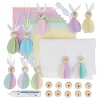 Kinder VBS Papier-Bastelsets|Deko-Bastelsets>Bastelset "Hasenfamilie"