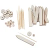 Kinder VBS Holz>Bastelset "Holz-Ski Klein"