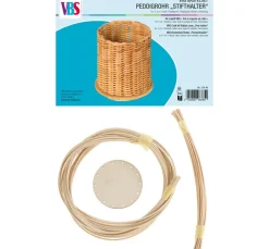 VBS Peddigrohr Flechten>Bastelset Peddigrohr "Stiftehalter"
