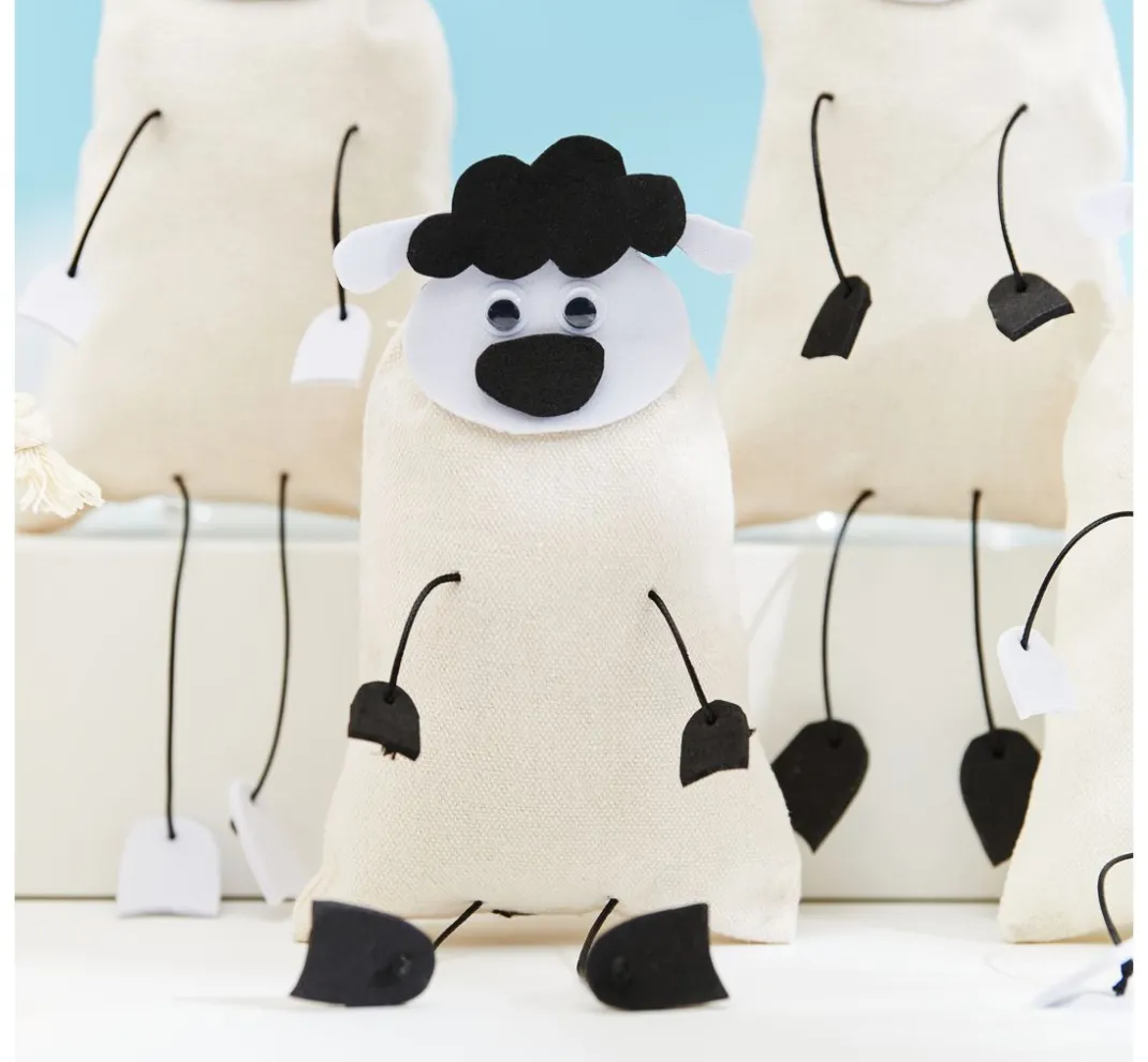 Kinder VBS Deko-Bastelsets|Filz>Bastelset "Schäfchen"