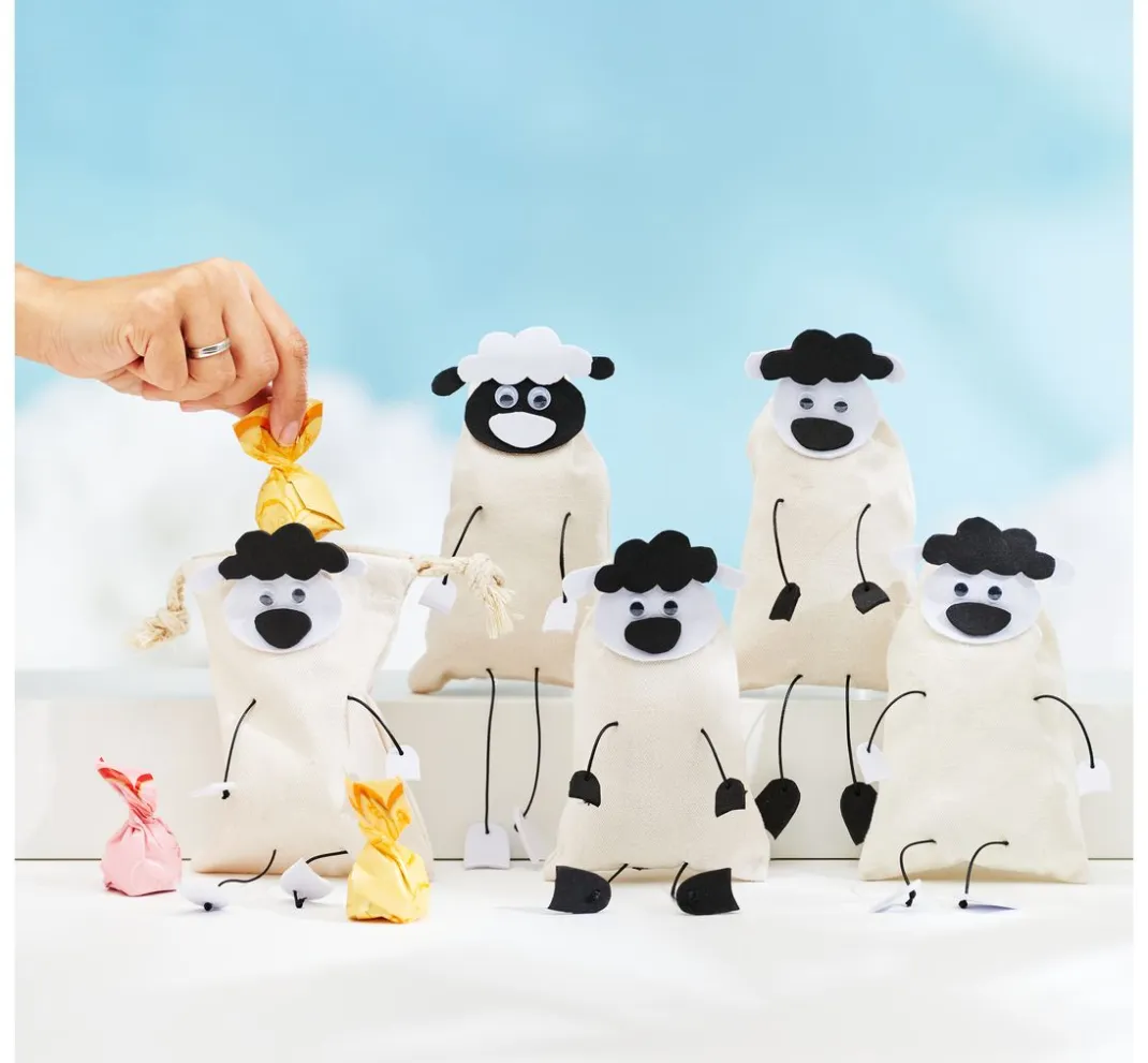 Kinder VBS Deko-Bastelsets|Filz>Bastelset "Schäfchen"