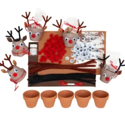 Kinder VBS Weitere Geschenkideen Für Kinder|Deko-Bastelsets>Bastelset "Tontopf-Elche"