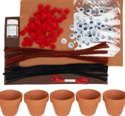 Kinder VBS Weitere Geschenkideen Für Kinder|Deko-Bastelsets>Bastelset "Tontopf-Elche"