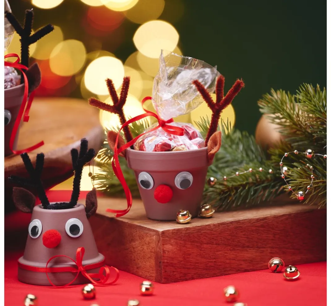 Kinder VBS Weitere Geschenkideen Für Kinder|Deko-Bastelsets>Bastelset "Tontopf-Elche"