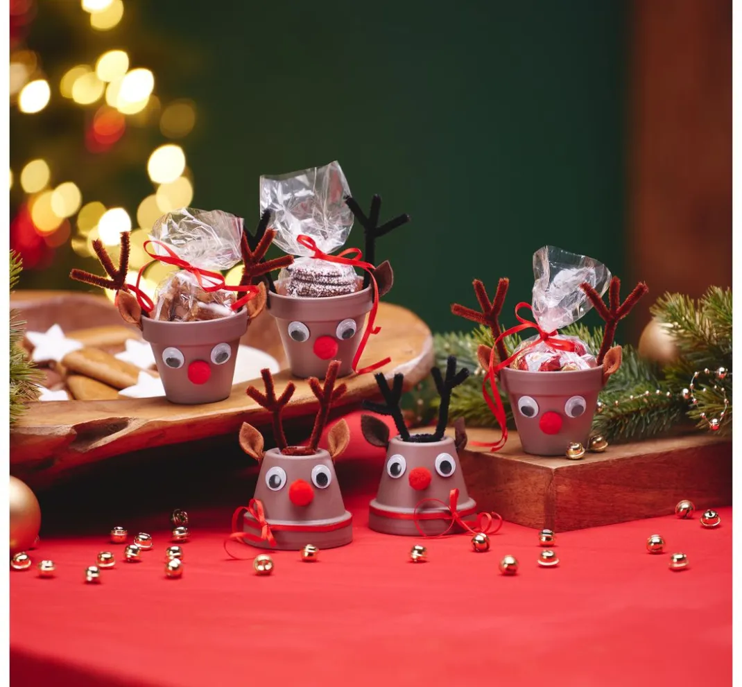 Kinder VBS Weitere Geschenkideen Für Kinder|Deko-Bastelsets>Bastelset "Tontopf-Elche"
