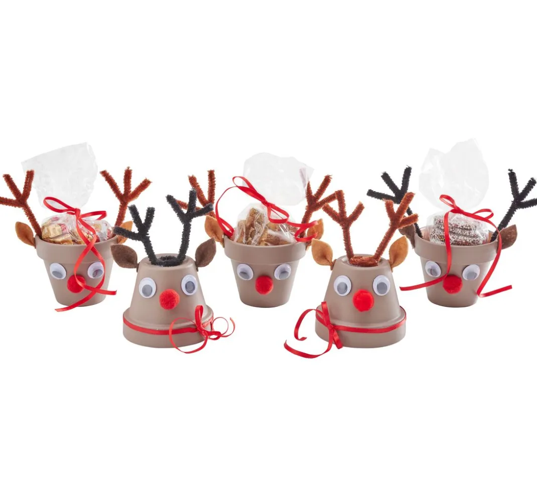 Kinder VBS Weitere Geschenkideen Für Kinder|Deko-Bastelsets>Bastelset "Tontopf-Elche"