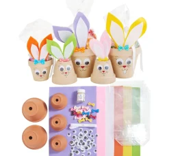 Kinder VBS Deko-Bastelsets|Weitere Geschenkideen Für Kinder>Bastelset "Tontopf-Hasen"