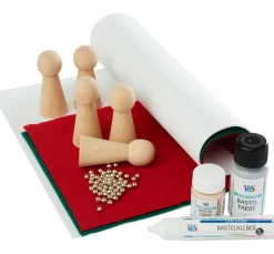 Kinder VBS Deko-Bastelsets>Bastelset "Weihnachtsmäuse"