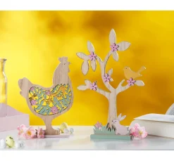 VBS Dekofiguren & -Objekte|Holz, Mdf & Pappmaché>Baum "Florentina"