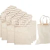 VBS XXL Textil-Design|Taschen-Design>VBS Baumwolltaschen "22 x 26 cm", Naturweiß, 20 Stück