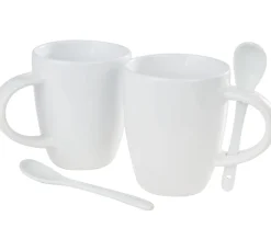 VBS Glas- & Porzellanmalerei|Glas & Porzellan>Becher mit Löffel, 2 Stück