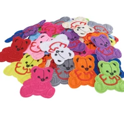 VBS XXL Textil-Design|Taschen-Design>VBS Bügelapplikationen "Bären", 120 Stück