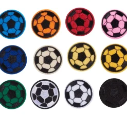 VBS XXL Textil-Design|Taschen-Design>VBS Bügelapplikationen "Fußball", 120 Stück