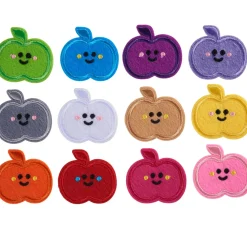 VBS XXL Taschen-Design|Applikationen & Labels>VBS Bügelapplikationen "Äpfel", 120 Stück
